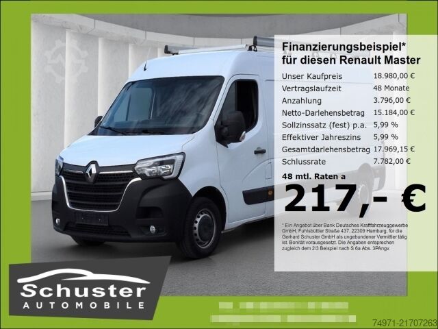 Panel van Renault Master Kasten L3H2 3,5t 2.3D*AHK Tempo PDC Klima