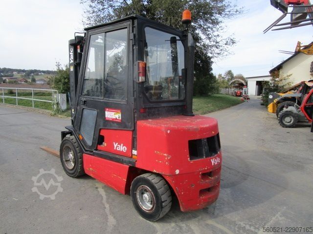 Dieselstapler Yale GDP30TF - Seitenschieber + Triplex-FH 4,95m
