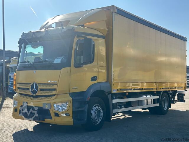 LKW mit Pritsche & Plane MERCEDES-BENZ Antos 1830 4x2 Pritche Plane 7,20m LBW 2t. AHK