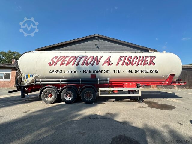 Silo semitrailer FELDBINDER Kippsilo 60m³ Hydraulik