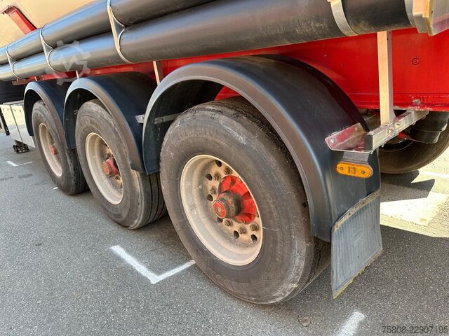 Silo semitrailer FELDBINDER Kippsilo 60m³ Hydraulik