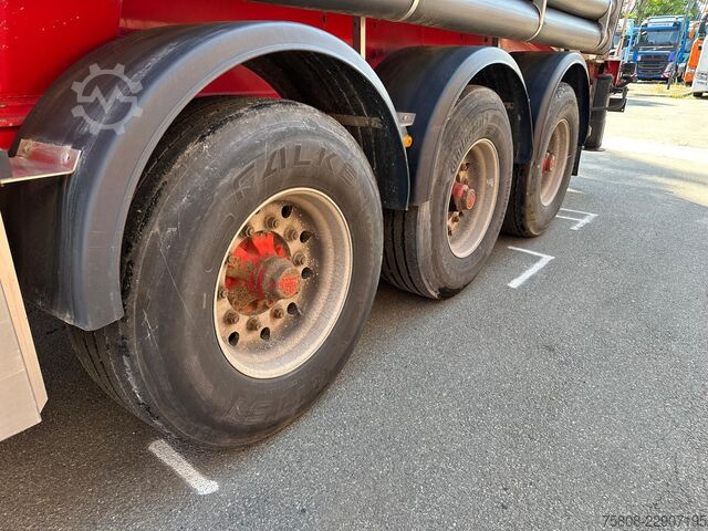 Silo semitrailer FELDBINDER Kippsilo 60m³ Hydraulik