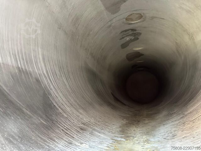 Silo semitrailer FELDBINDER Kippsilo 60m³ Hydraulik