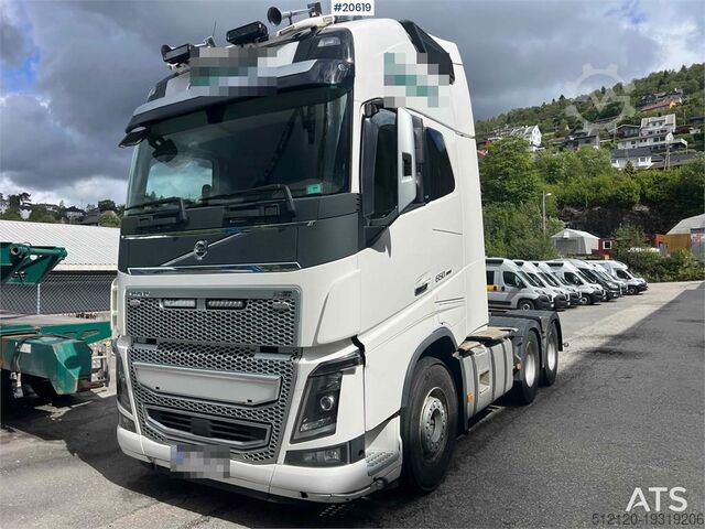 Standard-SZM Volvo FH650 6x4 Tractor w/ 2013 HRD 3 axle jumbo trolley