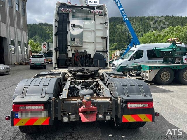 Standard tractor Volvo FH650 6x4 Tractor w/ 2013 HRD 3 axle jumbo trolley