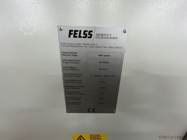 Rohrenden-Bearbeitungszelle Felss MEC Speed / (PL11-1 / BÖT43 / REA66)