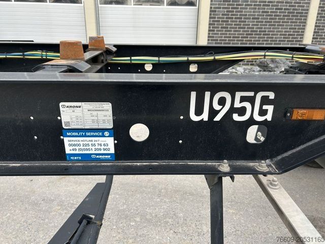 Anhänger-Wechselfahrgestell KRONE 2 Achswechselfahrgestell, Typ: AZW 18 eL3B9