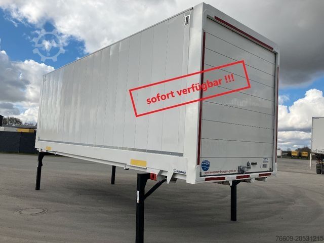 Swap body trailer KRONE Wechselbrücke Koffer