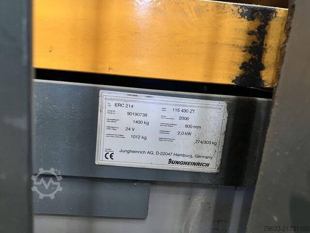 Ameise pallet truck Jungheinrich ERC 214 Jungheinrich Ameise Jungheinrich ERC 214