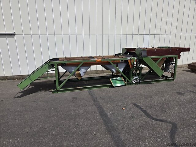 Schouten SM-2x60/4x135 potato sorting machine 120 cm wide with pre-grader SCHOUTEN SM-2x60-4x135