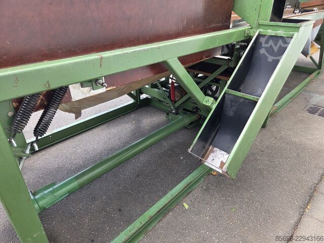 Schouten SM-2x60/4x135 potato sorting machine 120 cm wide with pre-grader SCHOUTEN SM-2x60-4x135
