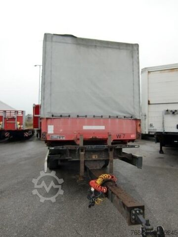 Anhänger-Wechselfahrgestell KRONE ZZ/DC07 TANDEM-LAFETTE, STANDARD, BPW-ACHSEN, HECKABSTüTZUNG OHNE CONTAINER