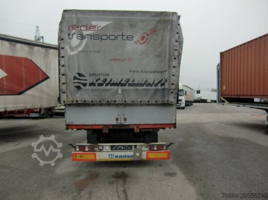 Anhänger-Wechselfahrgestell KRONE ZZ/DC07 TANDEM-LAFETTE, STANDARD,   BPW-ACHSEN, HECKABSTüTZUNG OHNE CONTAINER