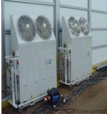 Kaltwasser-Erzeugungsanlage, Säulen Enviromax Etat9 PEG + 2 colonnes CTA