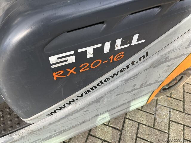 Still RX20-16P Heftruck Duplo 335 freelift/sideshift/4e functie elektrisch Accu 2017 STILL RX 20-16 P