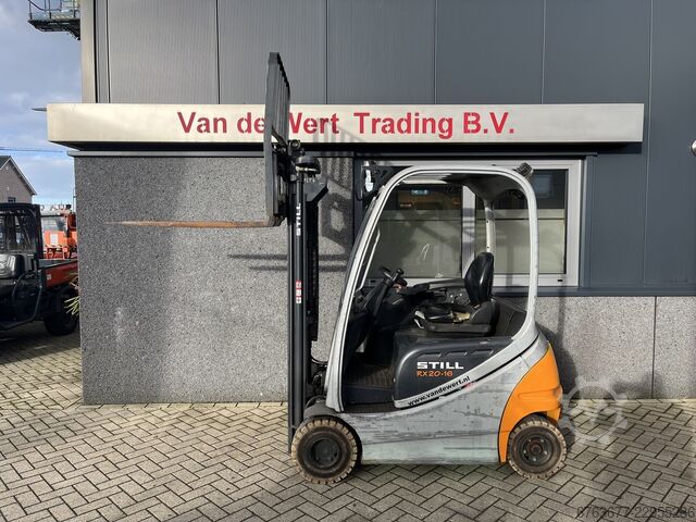 Still RX20-16P Heftruck Duplo 335 freelift/sideshift/4e functie elektrisch Accu 2017 STILL RX 20-16 P