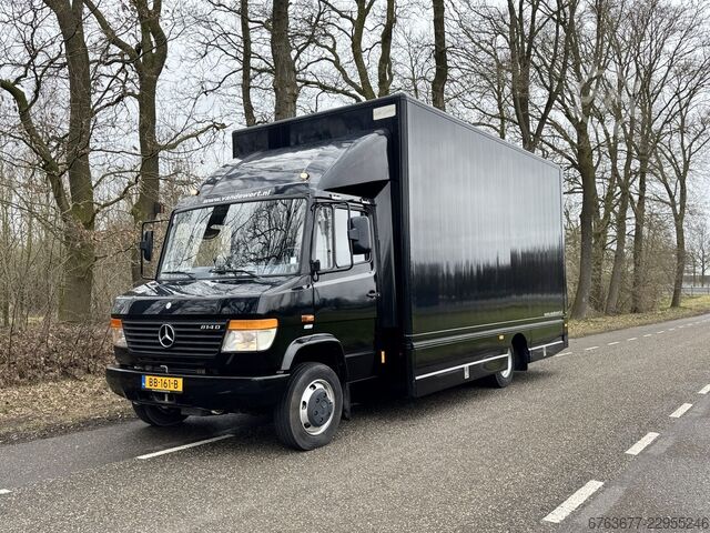 Mercedes-Benz Vario 814D box truck / camper / food truck / race team vehicle with rear tail lift Eur MERCEDES-BENZ vario 814 D