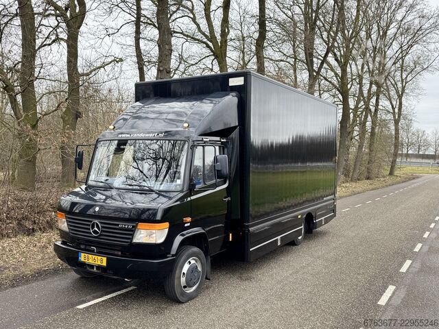 Mercedes-Benz Vario 814D box truck / camper / food truck / race team vehicle with rear tail lift Eur MERCEDES-BENZ vario 814 D