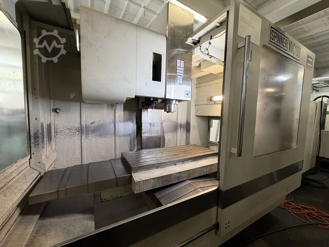 Vertical machining center Spinner MVC1000 machining center, 4.axis