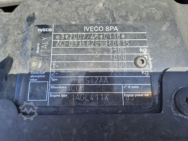 Kühltransporter IVECO DAILY 35S12