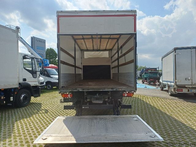 Flatbed truck with tarp IVECO EUROCARGO ML140E28