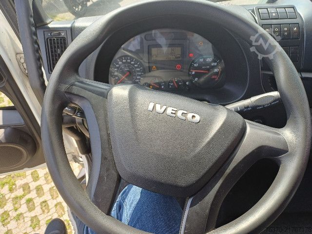 Flatbed truck with tarp IVECO EUROCARGO ML140E28