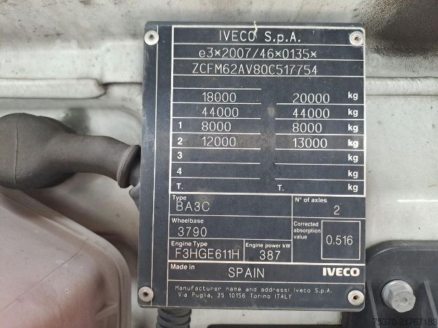 Standard tractor unit IVECO S-WAY AS440S53T/P