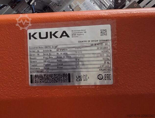 Industrieroboter KUKA KR 30 R2100