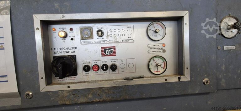 Veneer press Ott JU 2513