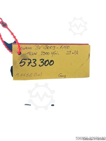 Lowara SV, 15 kW, 2900 rpm, 39 m³/h Lowara SV 15Kw 2900obr/min, 39m3/h