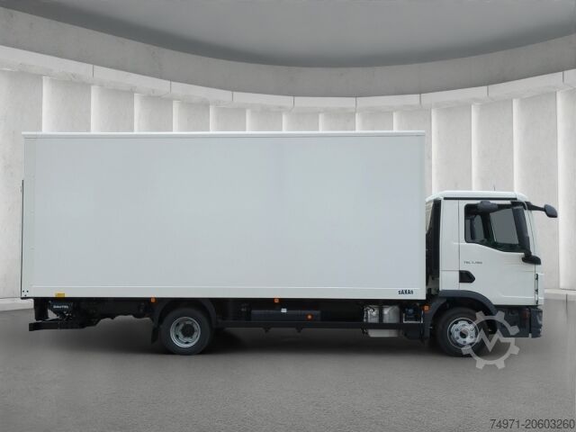 Box truck MAN TGL 7.190 4x2 BB Koffer+LBW*Tempo Klima Bluetoo