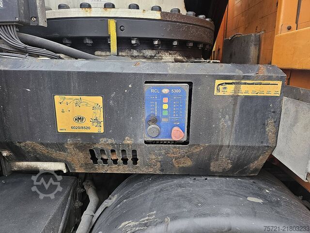 Platform trailer SCANIA R490 8X2*6 HMF 6020K6