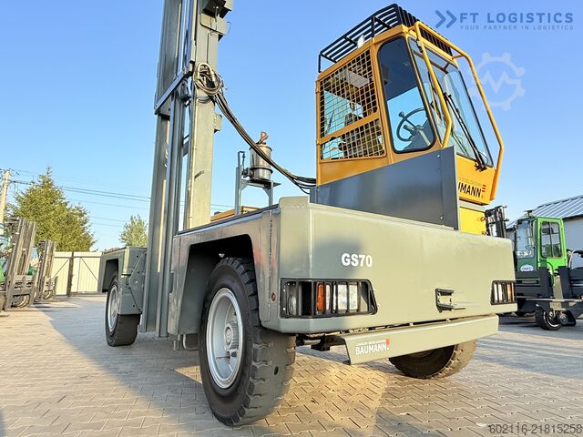 Side loader forklift Baumann GS 70/14/50 DUPLEX DIESEL LIKE NEW
