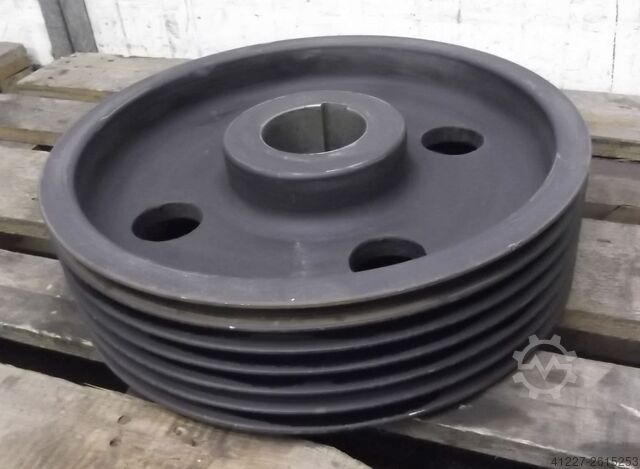 V-belt pulley 6 grooved Guss SPB 450-6 (17 mm)