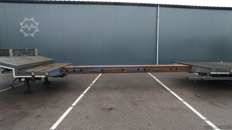 Semi low-loader Nooteboom 3 AXLE SEMI LOW LOADER 670CM EXTENDABLE