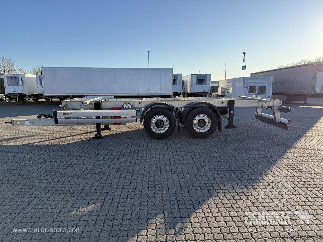 Swap chassis trailer Schmitz Cargobull Zentralachsanhänger Wechselfahrgestell Standard