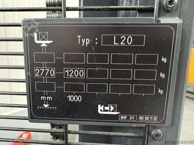 L 20 as (1173) NEW / Unused !! LINDE L 20 as  ( 1173 ) NEW / Unused !!