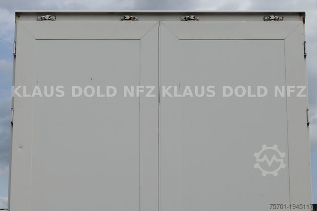 Box trailer SPIER AGL 290 Koffer 45m³ Durchladeeinrichtung LBW