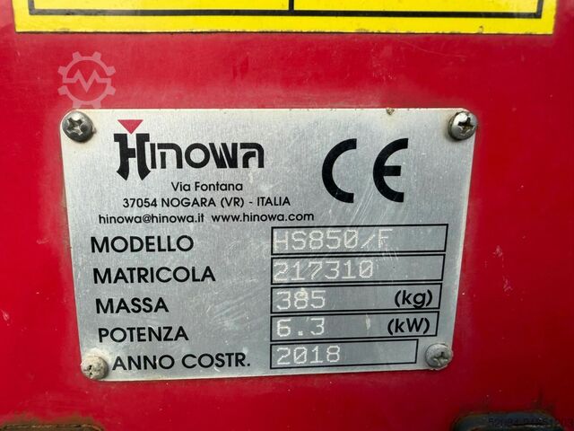 Hinowa self-loading dumper Hinowa HS 850/F