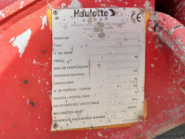 Scissor lift Haulotte H18SX