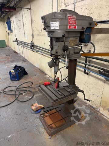 Geared Head Pillar Drill Elliott Progress No.3A Pillar