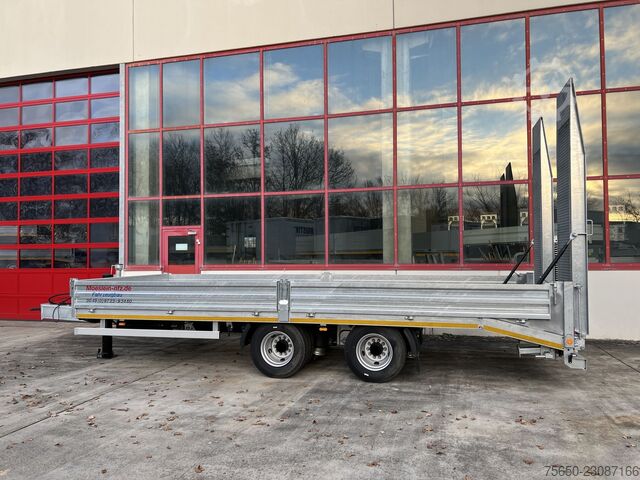 Low loader trailer Möslein TTO 19  19 t Tandemtieflader,Neufahrzeug