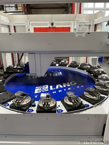 Clamping device change automation Lang Technik Lang Eco Compact 20