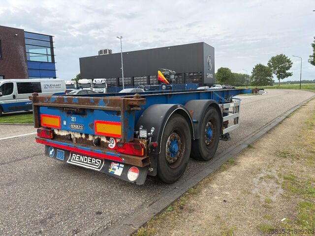 Container transport Renders ROC 12.18 C20 20 FT Chassis / BPW Axles / Discb...