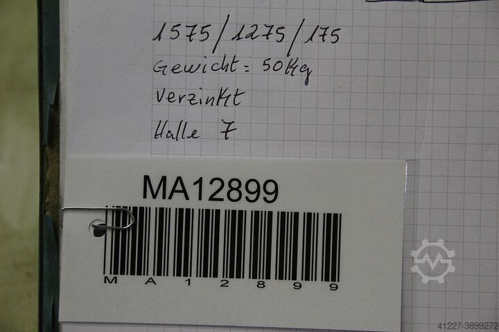 Lüftungskanal Lüftungsklappe unbekannt 1575/1275/H175 mm