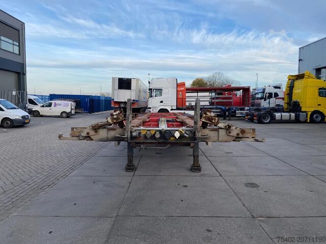 Containertransport Van Hool Container Chassis / 2x Extendable / SAF + Disc