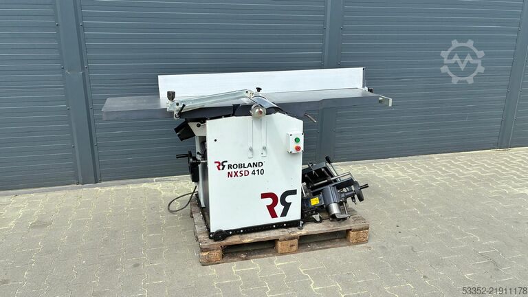 Jointer planer & thickness planer combination Robland nxsd 410