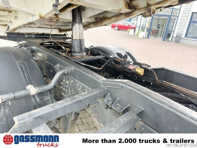 Tipper truck MAN TGS 18.480 4x4H BL, HydroDrive, AT-Motor, Kran