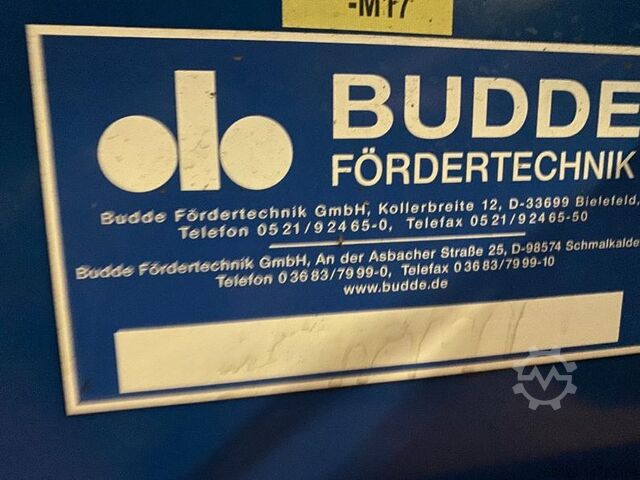 Conveyor belt Budde Einschleuser/ Ausschleuser