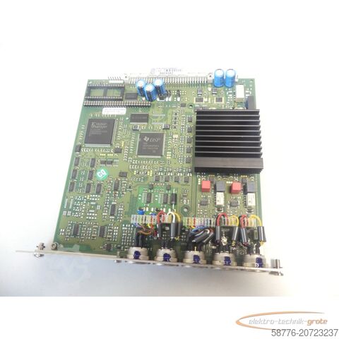 Component Balance Systems 9SHVM2512BN220 Auswuchtkarte SN: B804342